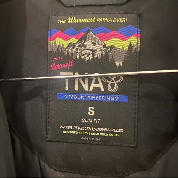 TNA BANCROFT PARKA - BLACK - Picture 6 of 12